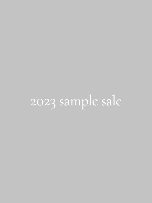 2023 sample sale